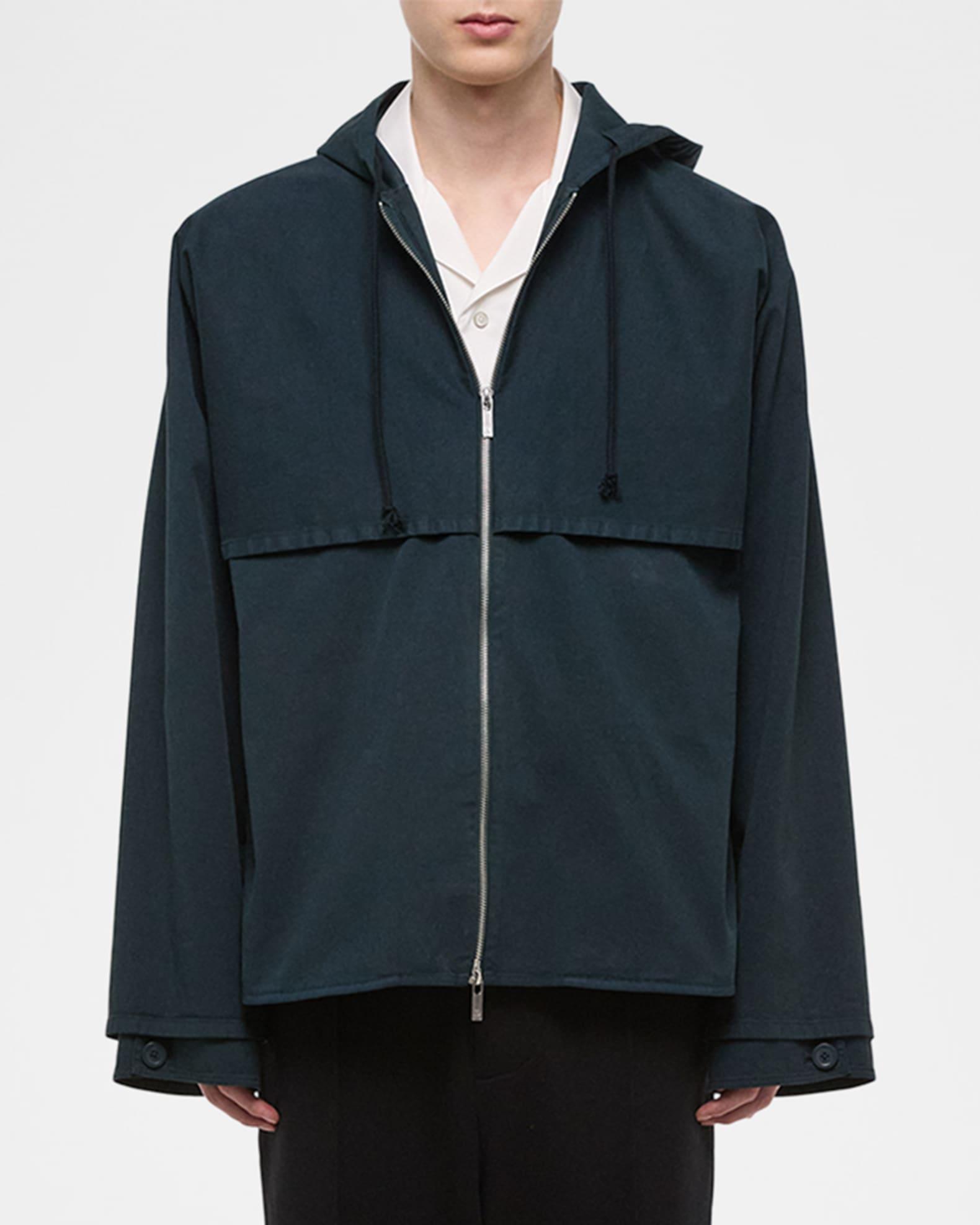Men's Hooded Wind-Resistant Jacket Product Image