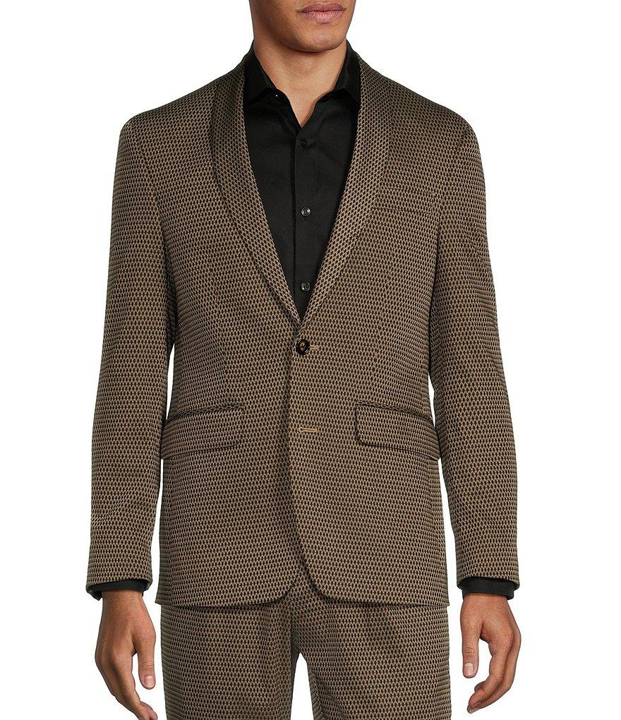 Murano Slim Fit Jacquard Suit Separate Jacket Product Image