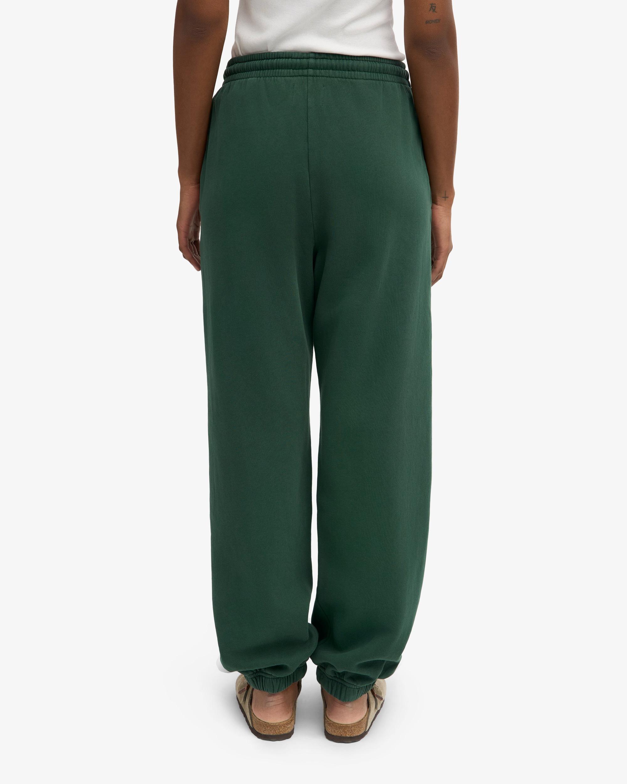 Organic Relaxed Sweatpants - Emerald Green Product Image