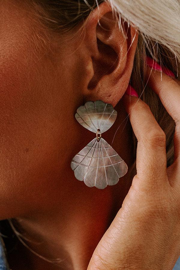 Summer Sweetness Abalone Shell Earrings Product Image
