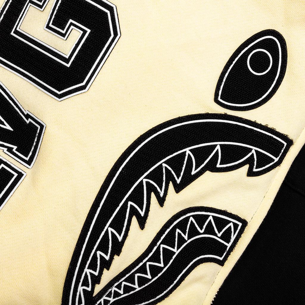 Shark Full Zip Hoodie China - Black Male Product Image