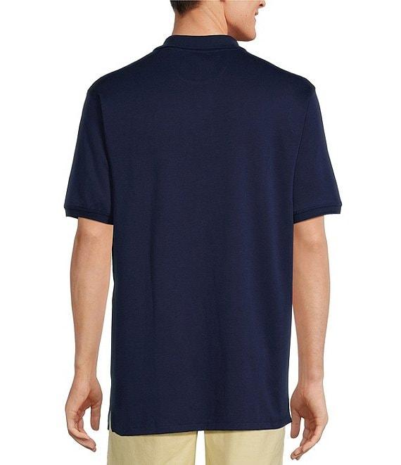 Roundtree & Yorke Supima Short Sleeve Solid Polo Shirt Product Image