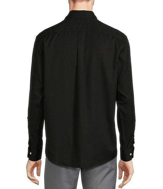 Gold Label Roundtree & Yorke Non-Iron Long Sleeve Solid Dobby Sport Shirt Product Image