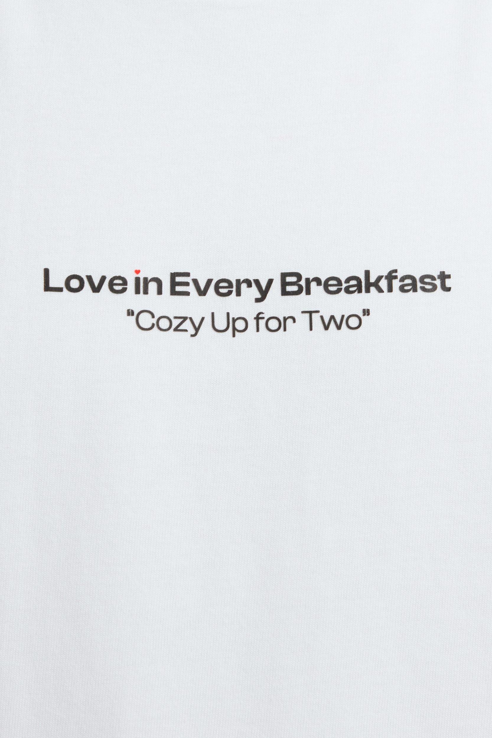 LIMITED EDITION TOAST PRINT T-SHIRT Product Image