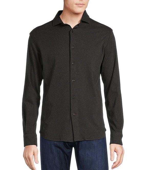 Cremieux Blue Label Solid Coatfront Shirt Product Image