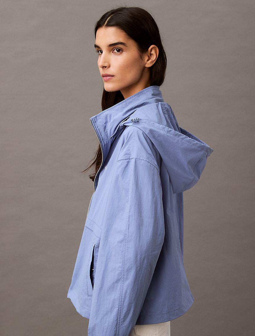 Scuba Cropped Relaxed Bomber Jacket Product Image