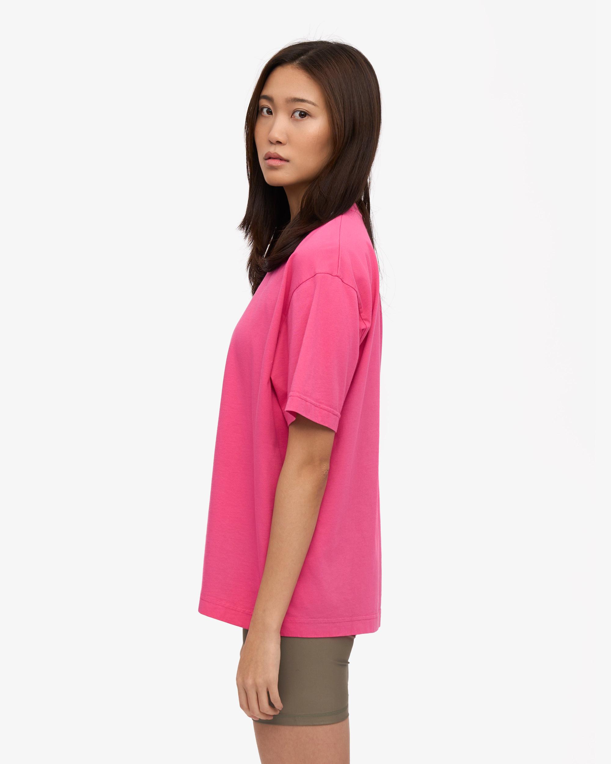 Oversized Organic T-Shirt - Soft Lavender Product Image