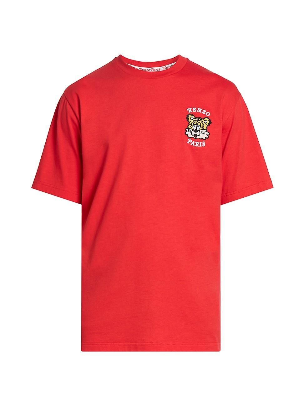 Mens Kenzo Verdy Market Embroidered Classic T-Shirt Product Image