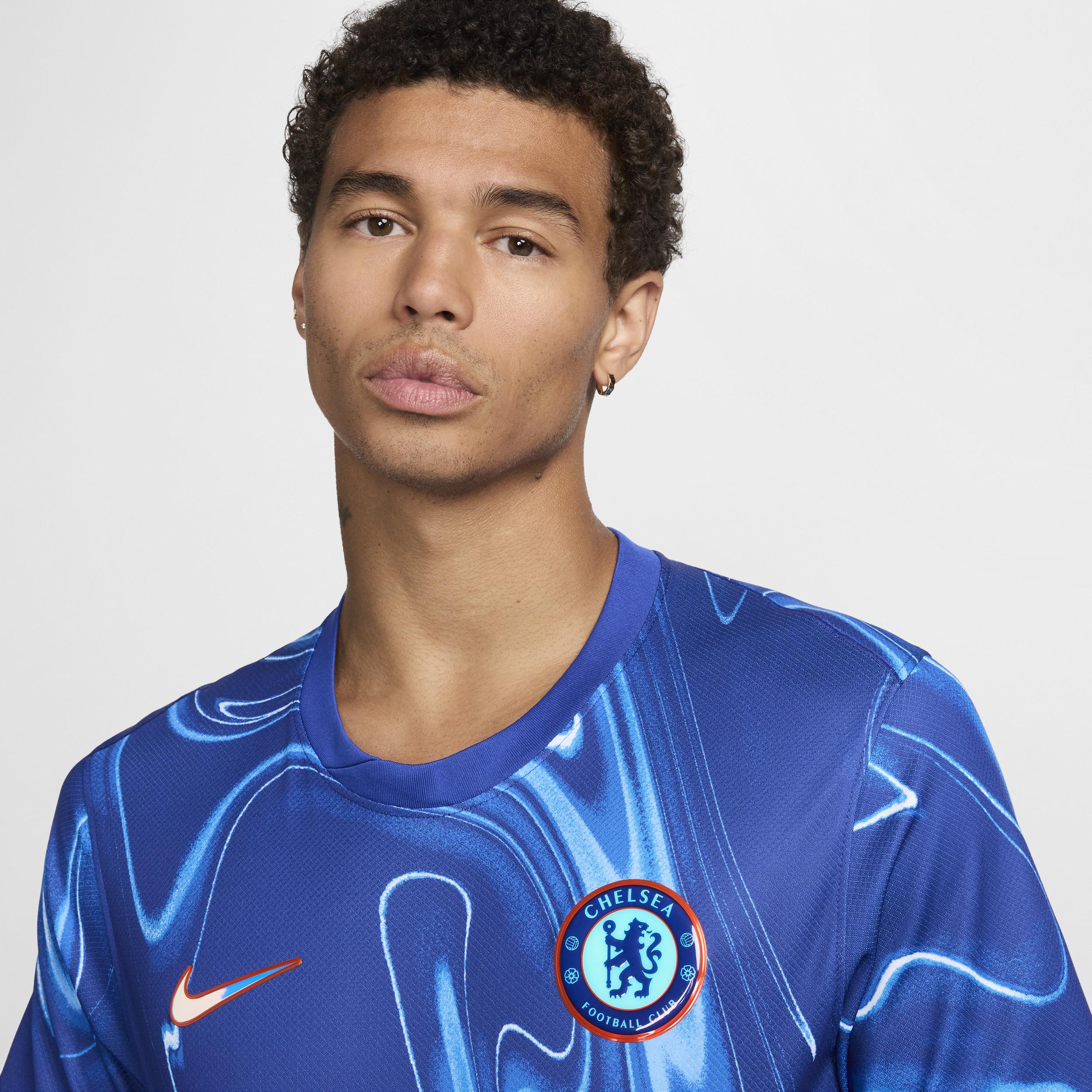 Men's Nike Blue Chelsea 2024/25 Home Replica Jersey, Size: 2XL, Chl Blue Product Image