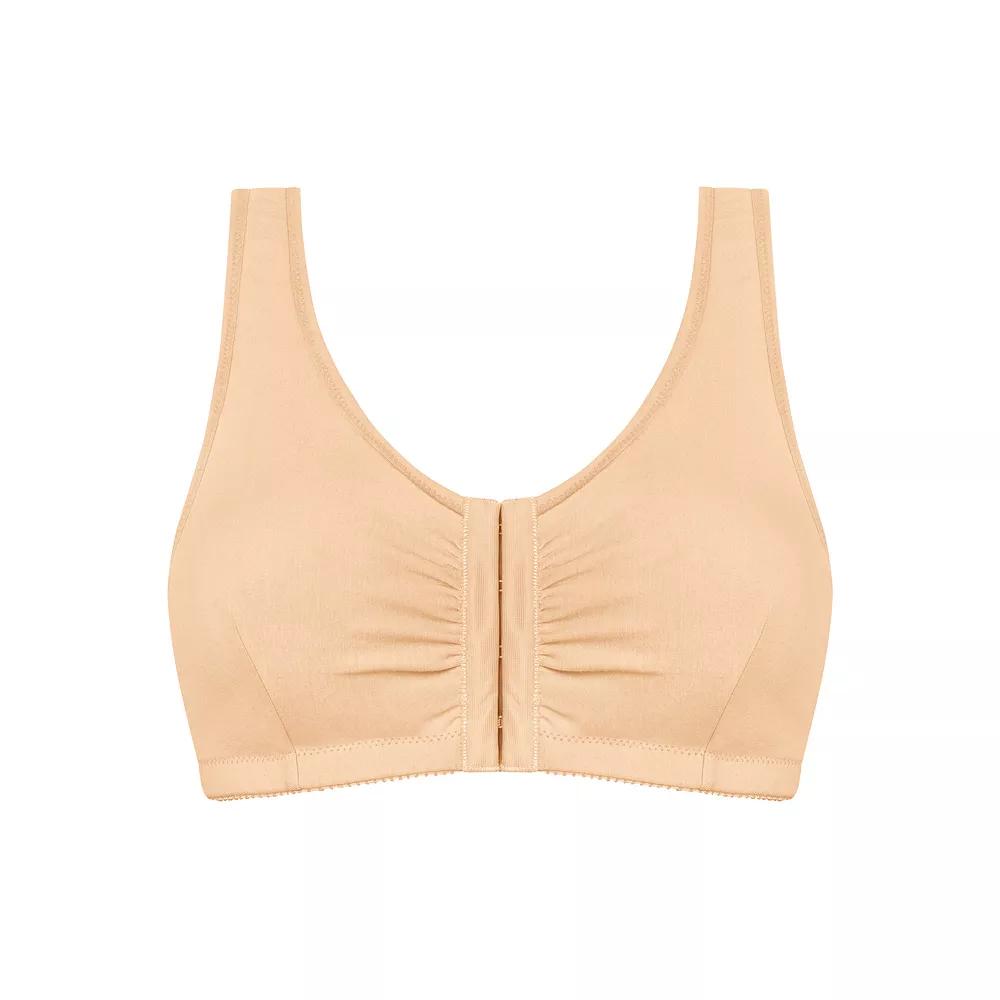 Amoena Mastectomy Bra: Fleur Wireless Front Closure, Women's, Size: Small Dd/Ddd, Brown Product Image