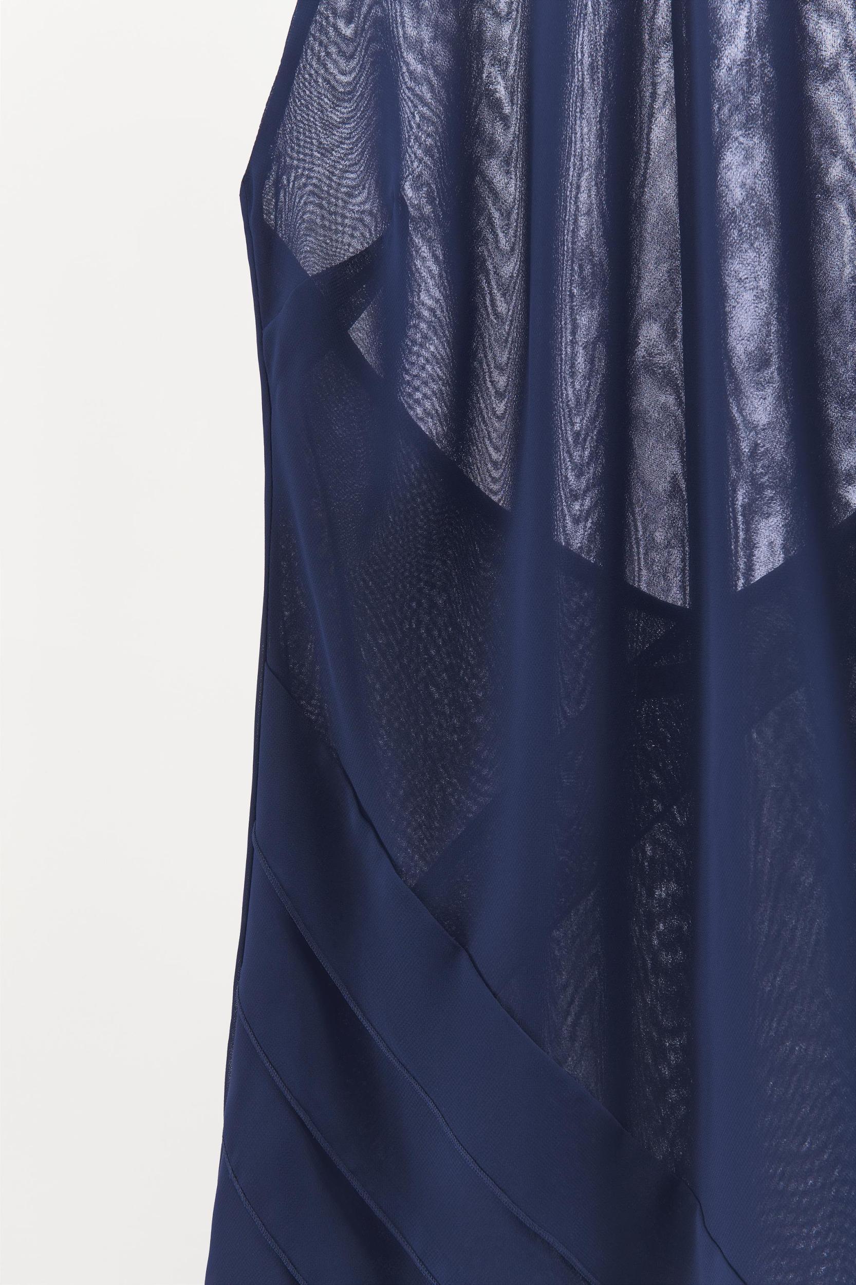 WAVY HALTER DRESS Product Image