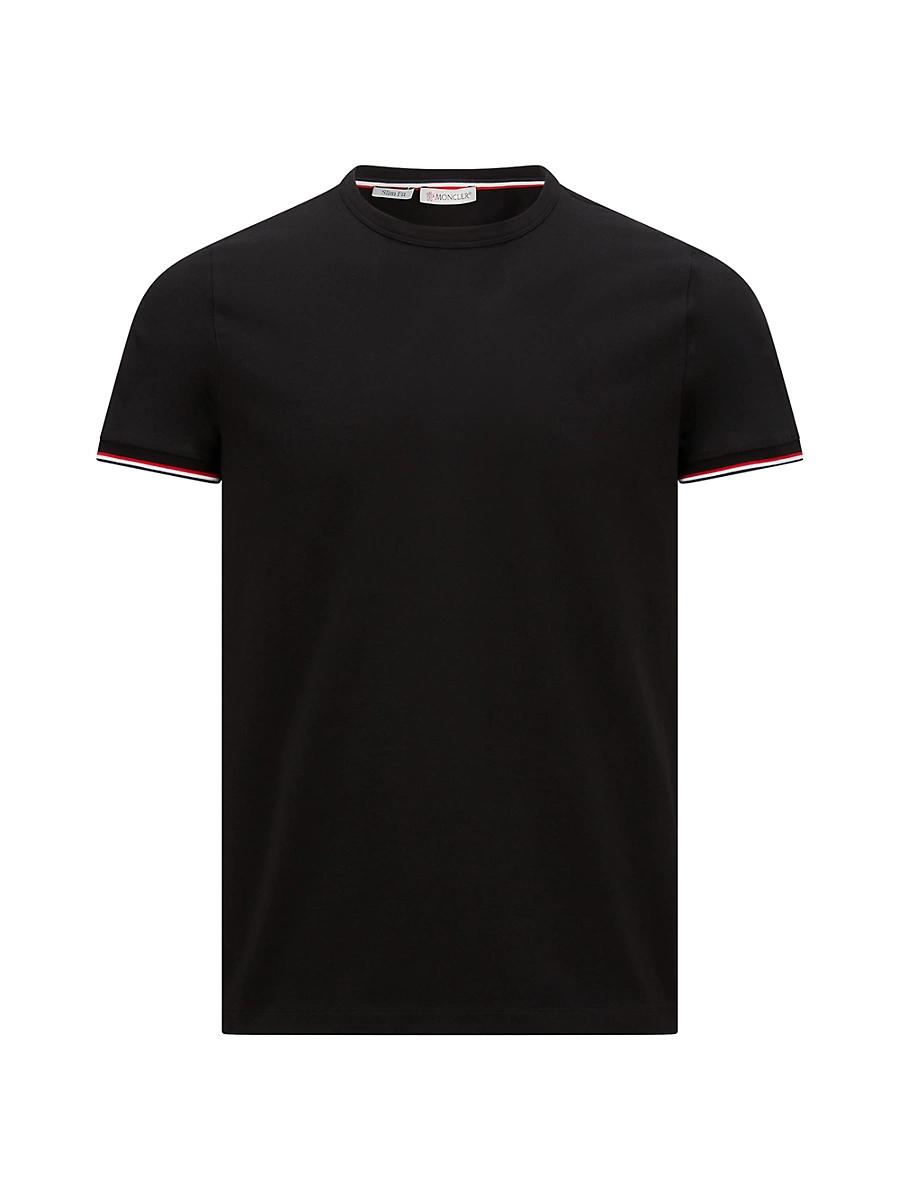 Mens Crewneck T-Shirt in Cotton Product Image