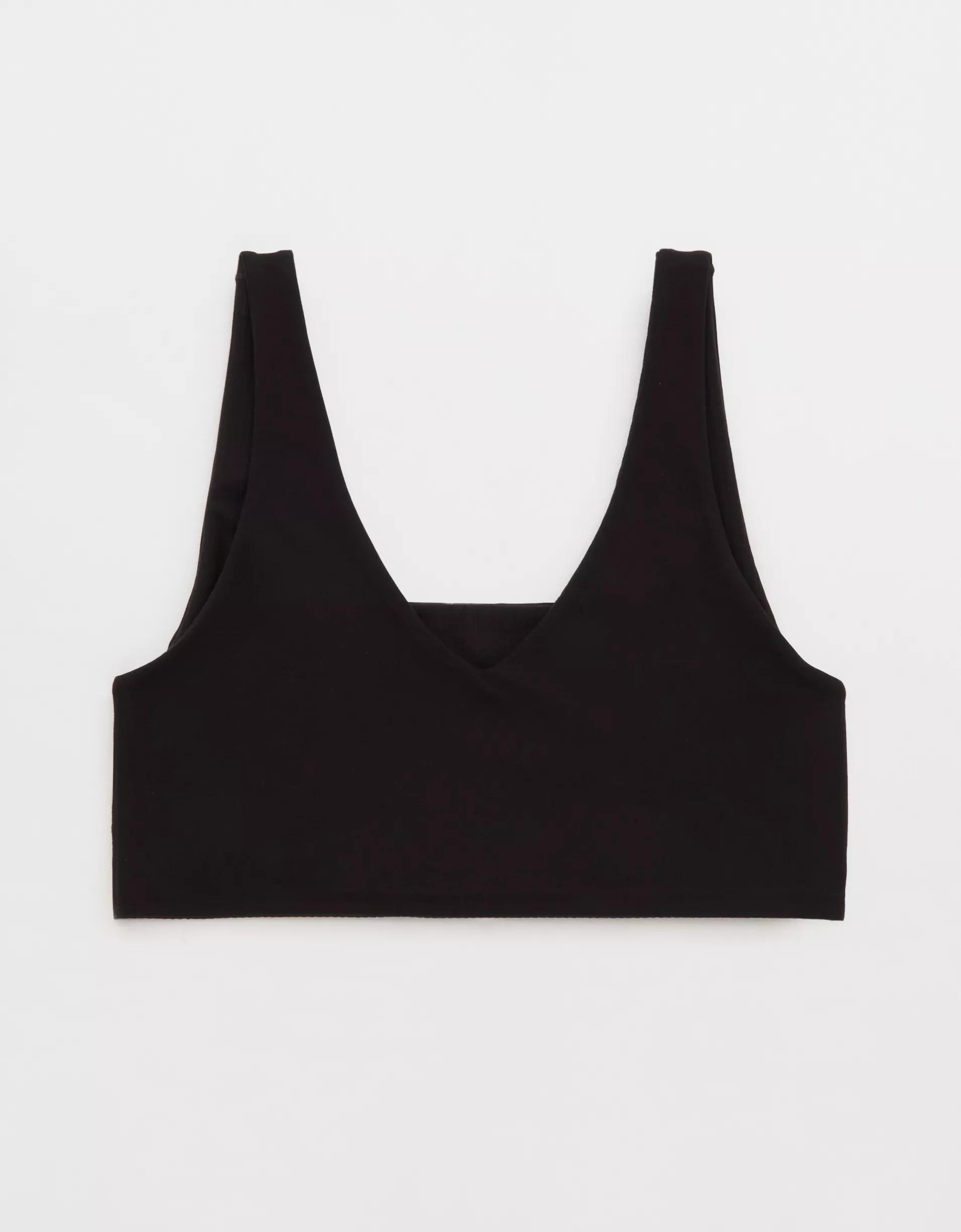 OFFLINE By Aerie Real Me XTRA Rib Switch Up V-Neck Sports Bra Product Image
