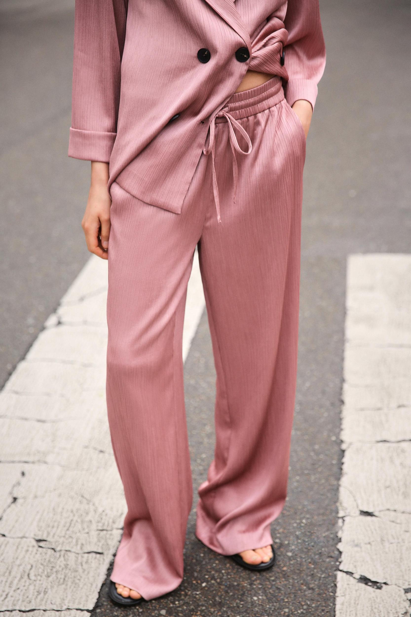 WRINKLE LOOK PANTS Product Image