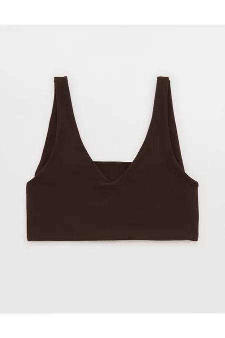 OFFLINE By Aerie Real Me XTRA Rib Switch Up V-Neck Sports Bra Women's Product Image