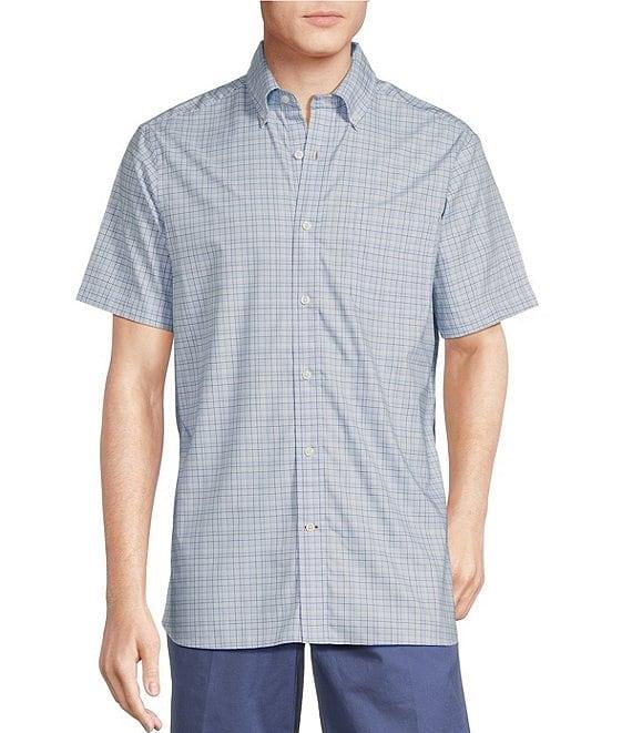Cremieux Blue Label Brrr° Royal Twill Plaid Short Sleeve Woven Shirt Product Image