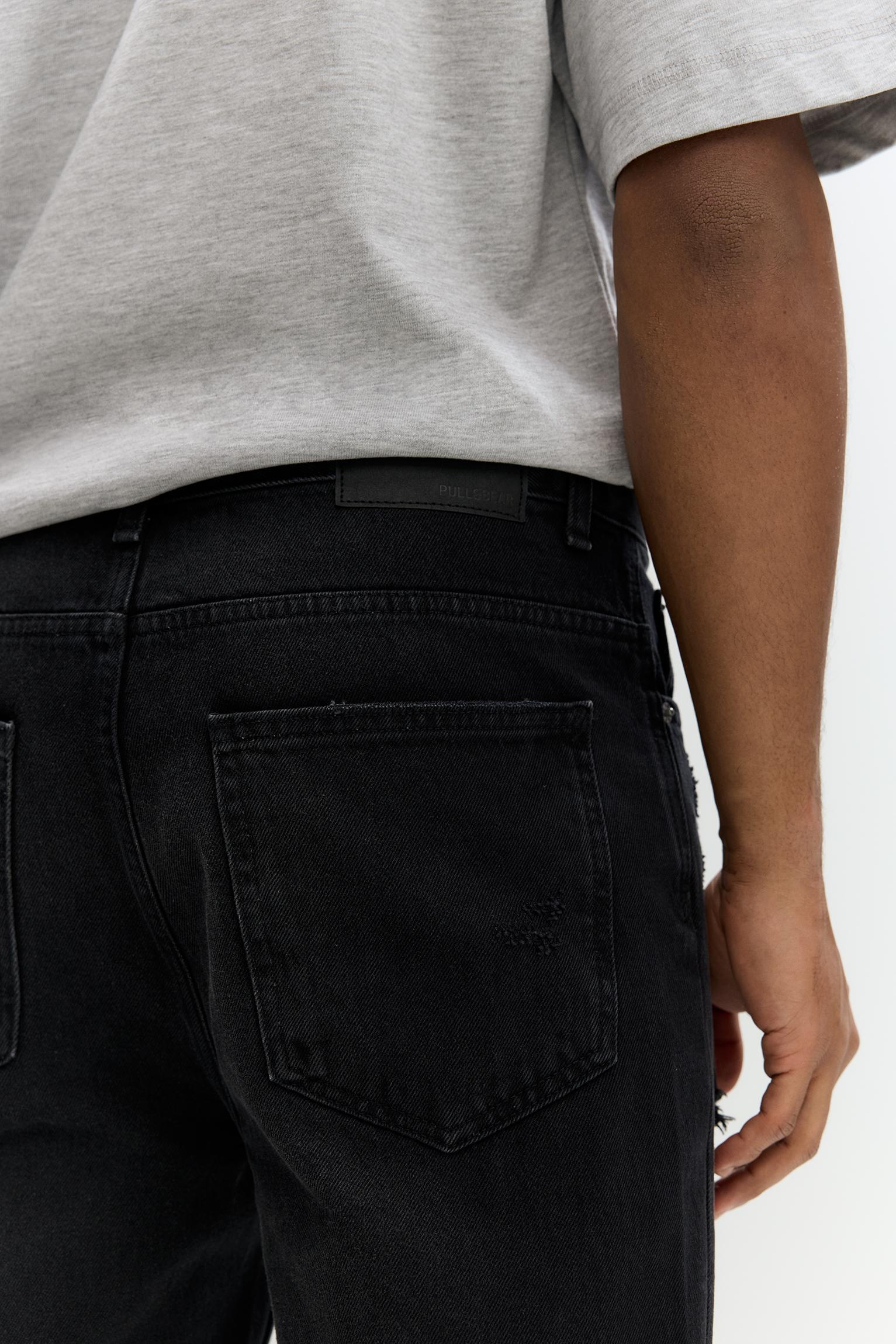 Relaxed fit ripped jeans Product Image