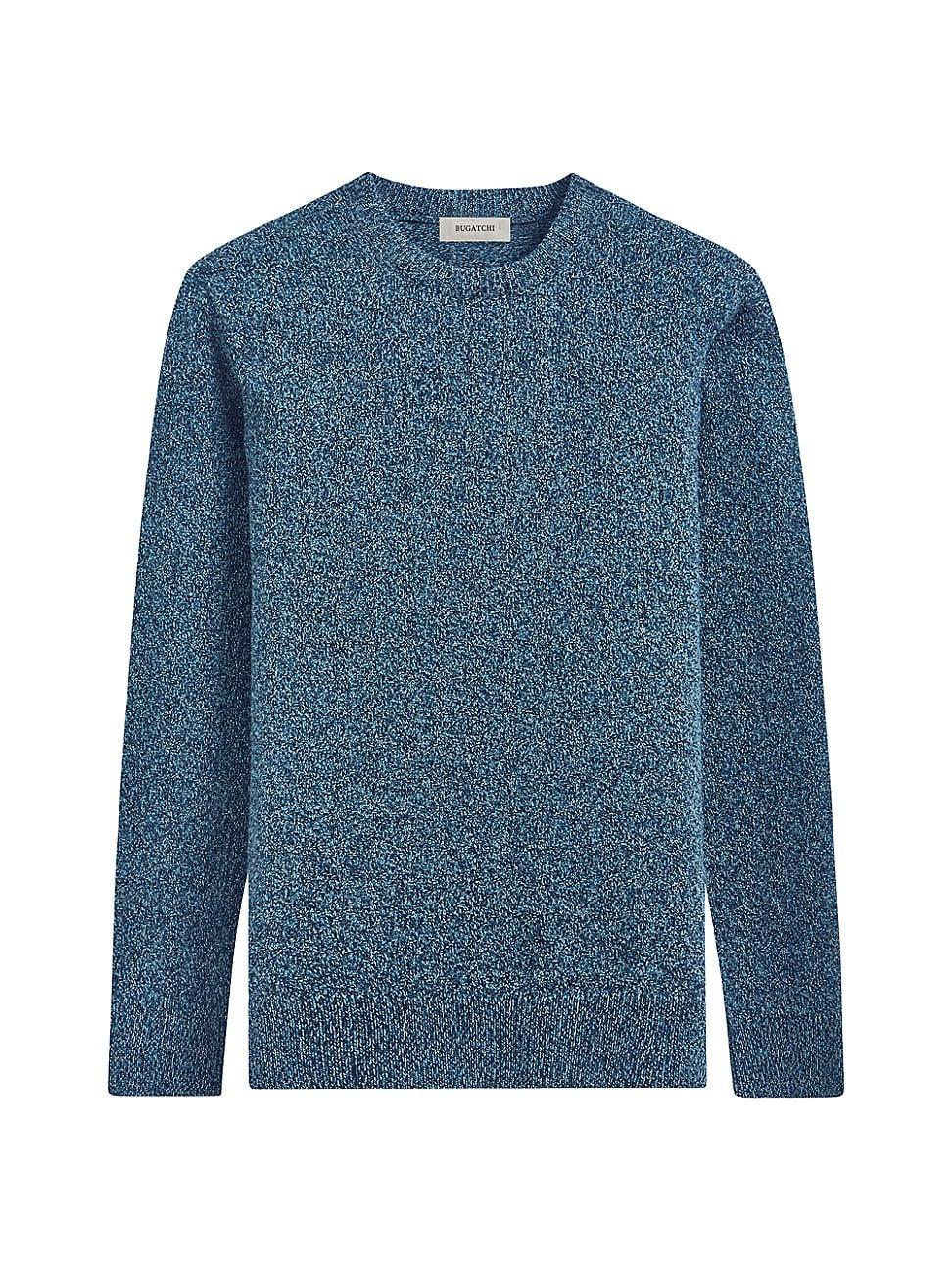 Mens Merino Wool Crewneck Sweater Product Image
