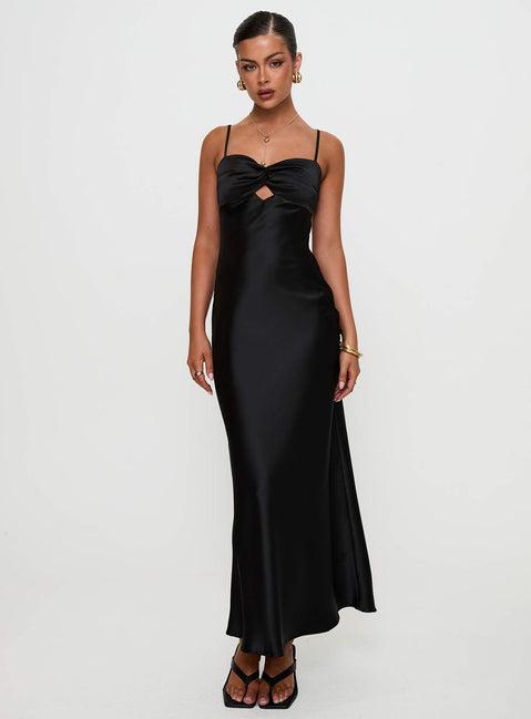 Blackthorn Maxi Dress Black Product Image