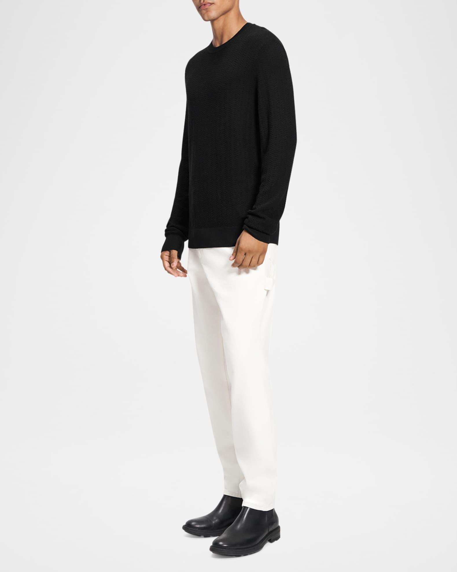 Men's Merino Wool Crewneck Sweater Product Image