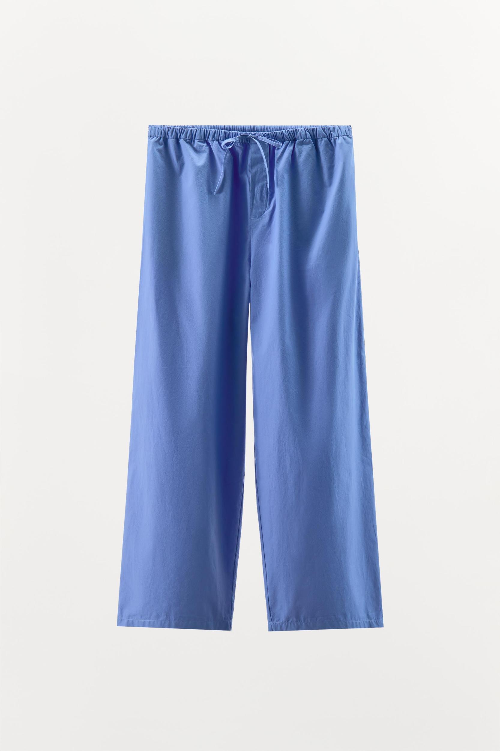 POPLIN PAJAMA PANTS Product Image