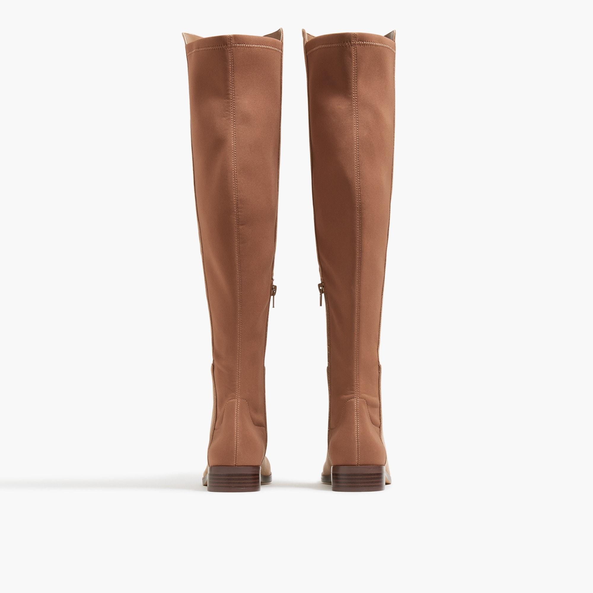 Knee-high boots with stretch Product Image