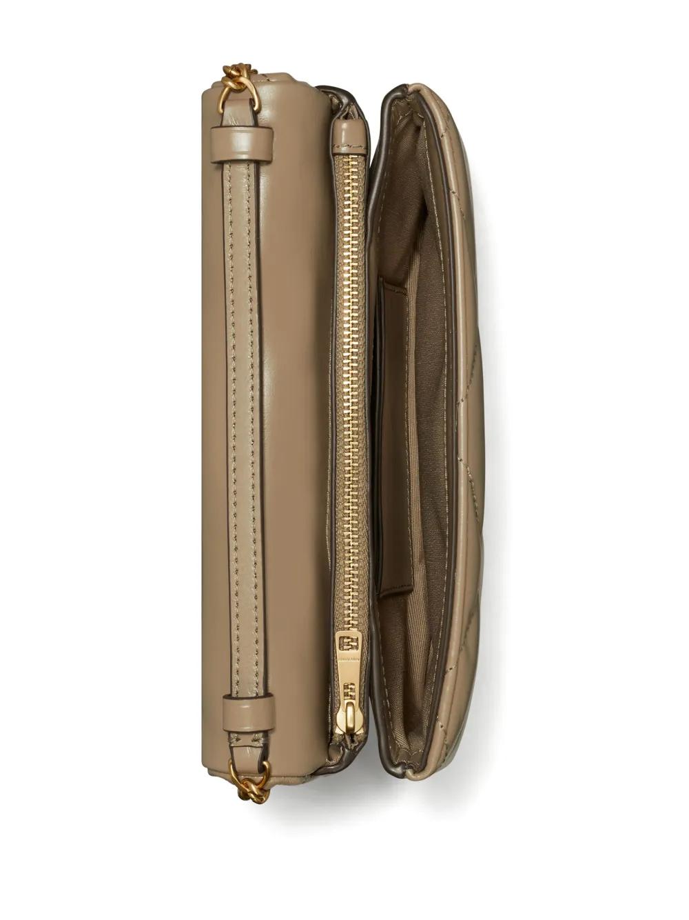 Kira diamond-quilted wallet-on-chain Product Image