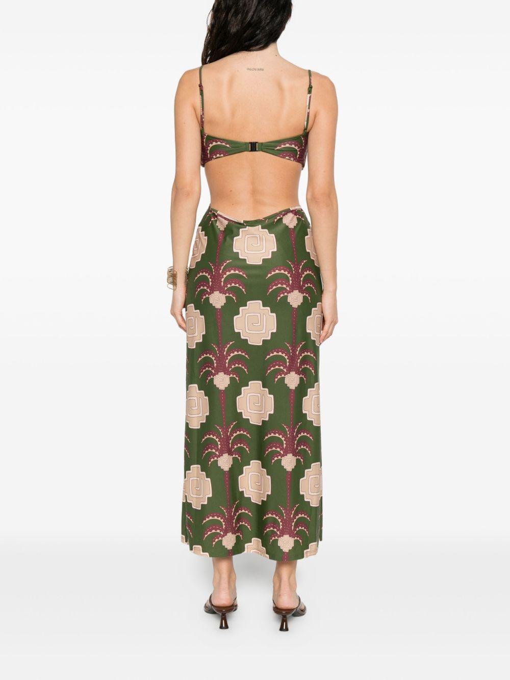 Jungle Geometry midi dress Product Image