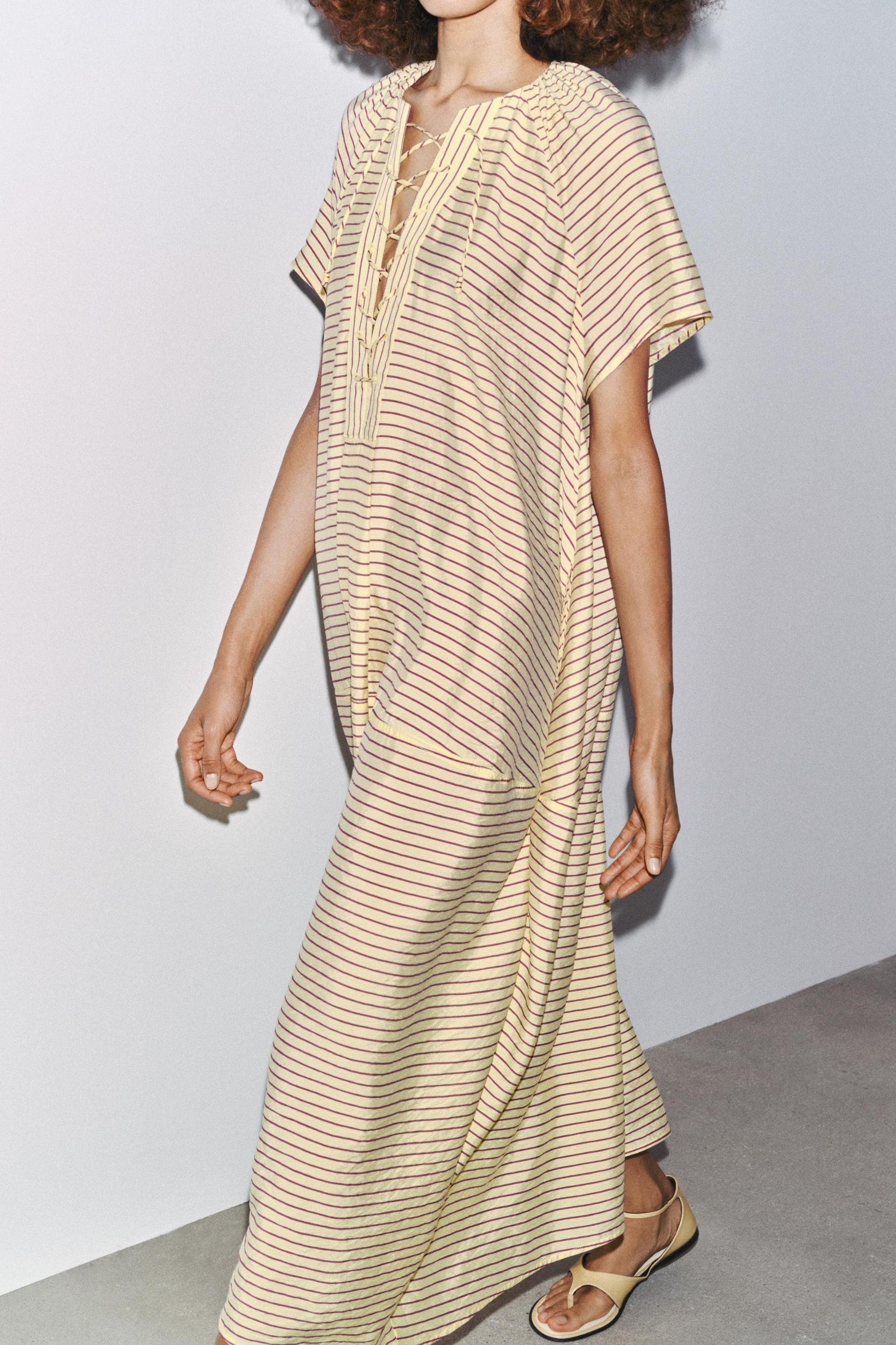 ZW COLLECTION STRIPED TUNIC DRESS Product Image