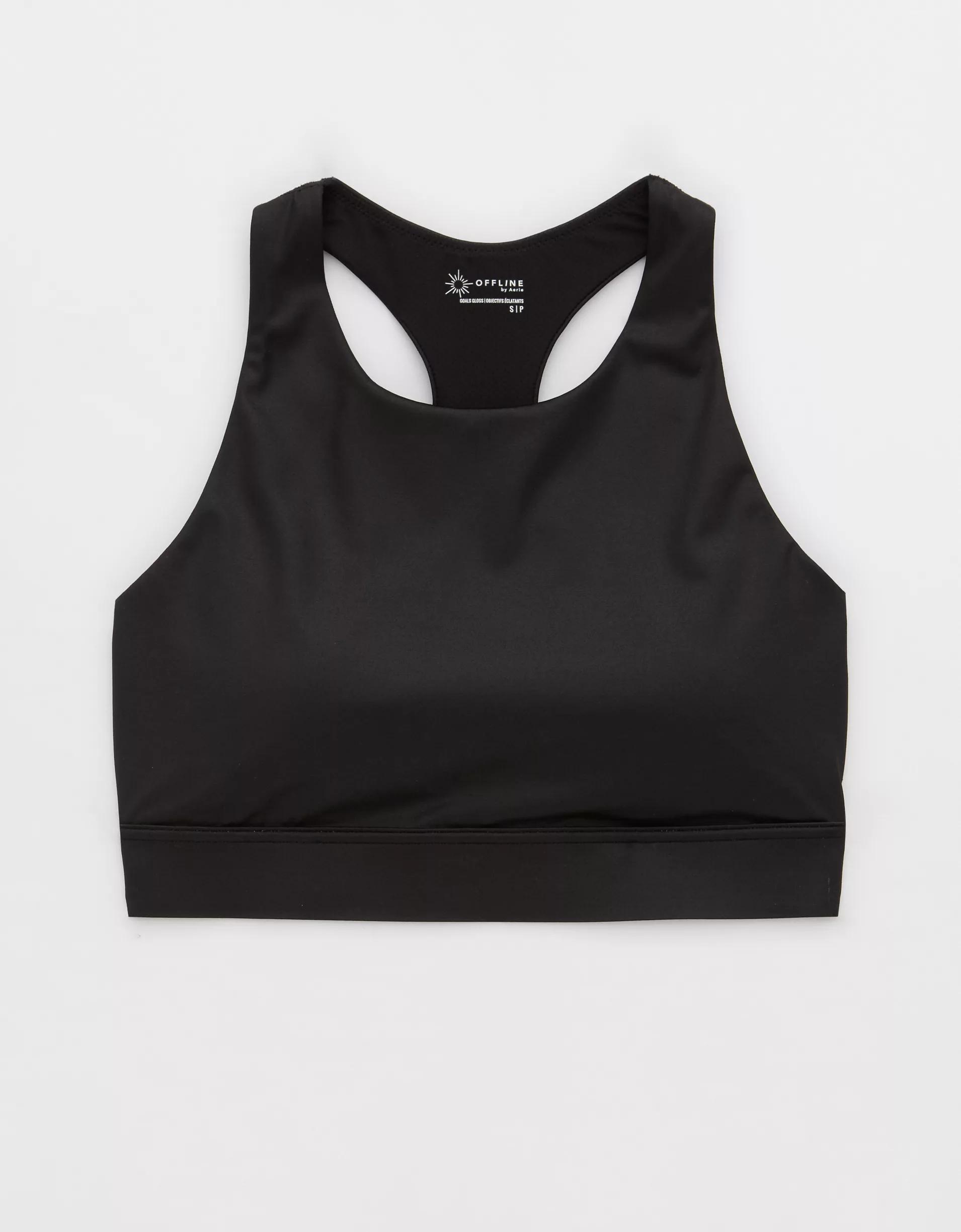 OFFLINE By Aerie Goals Gloss High Neck Sports Bra Product Image