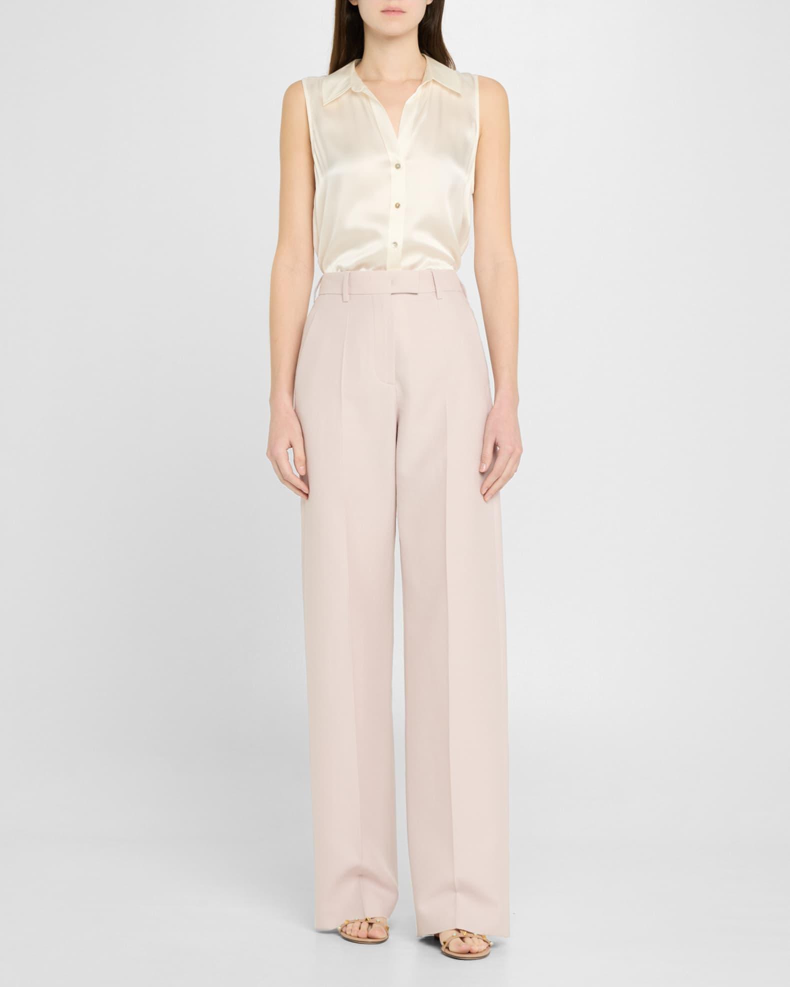 Rockstud Leather Caged Mule Sandals Product Image