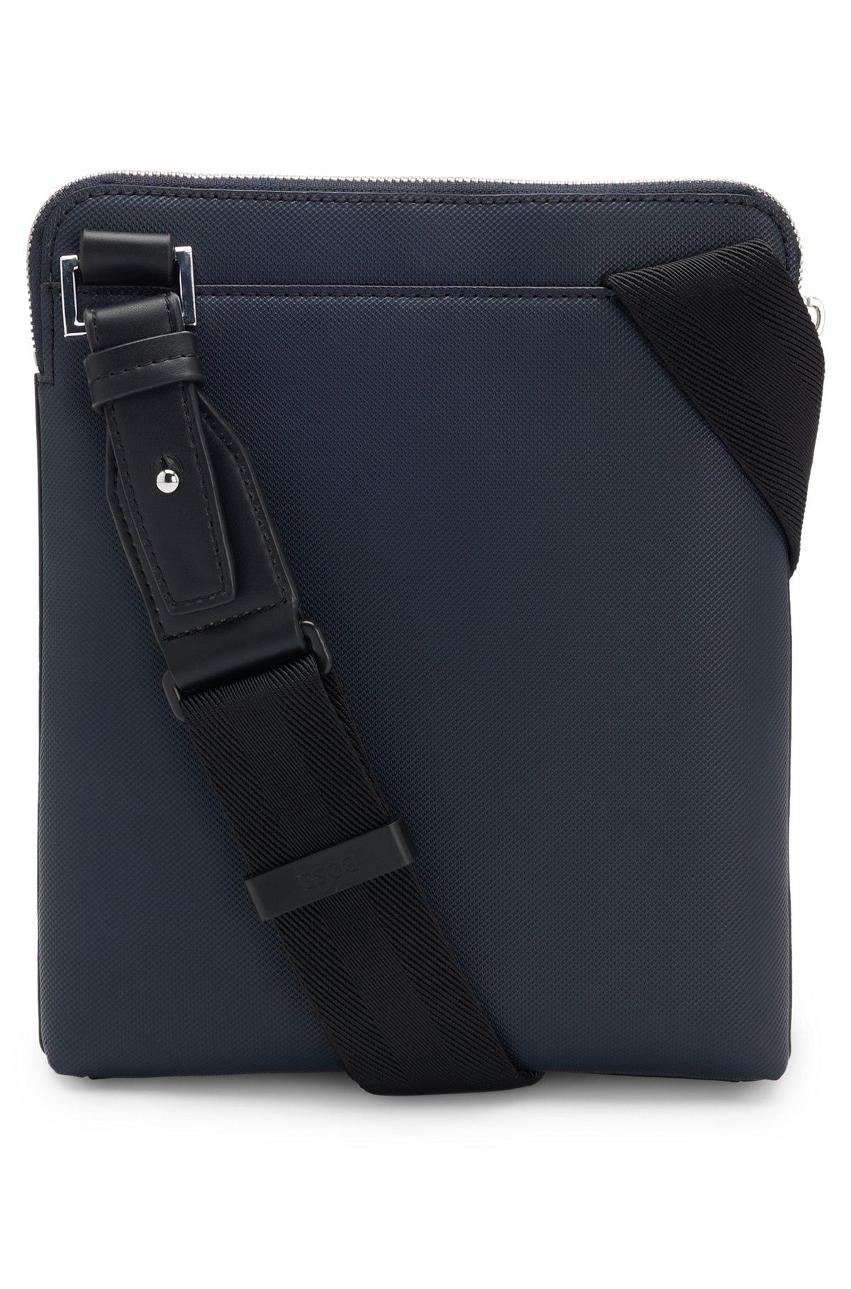 Textured envelope bag with logo hardware Product Image