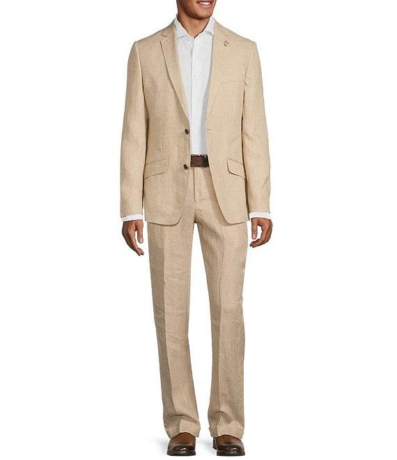 Murano Baird McNutt Linen Classic Fit Suit Separates Jacket Product Image