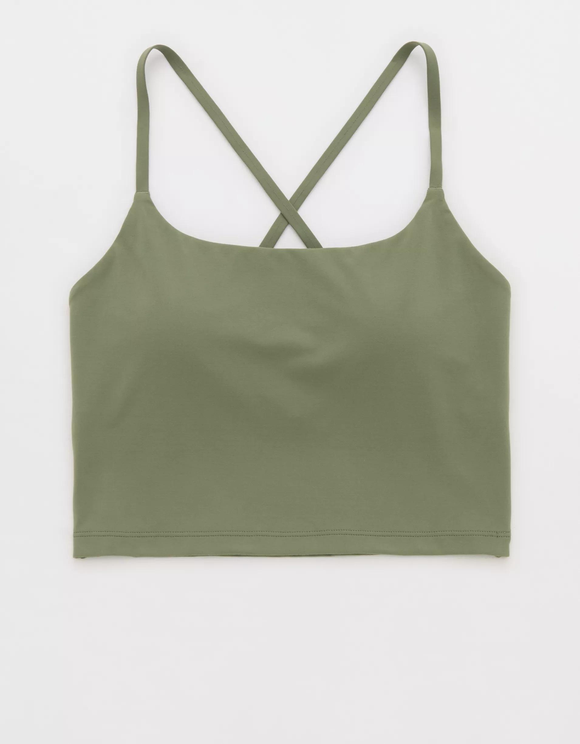 OFFLINE By Aerie Real Me Xtra Strappy Longline Sports Bra Product Image