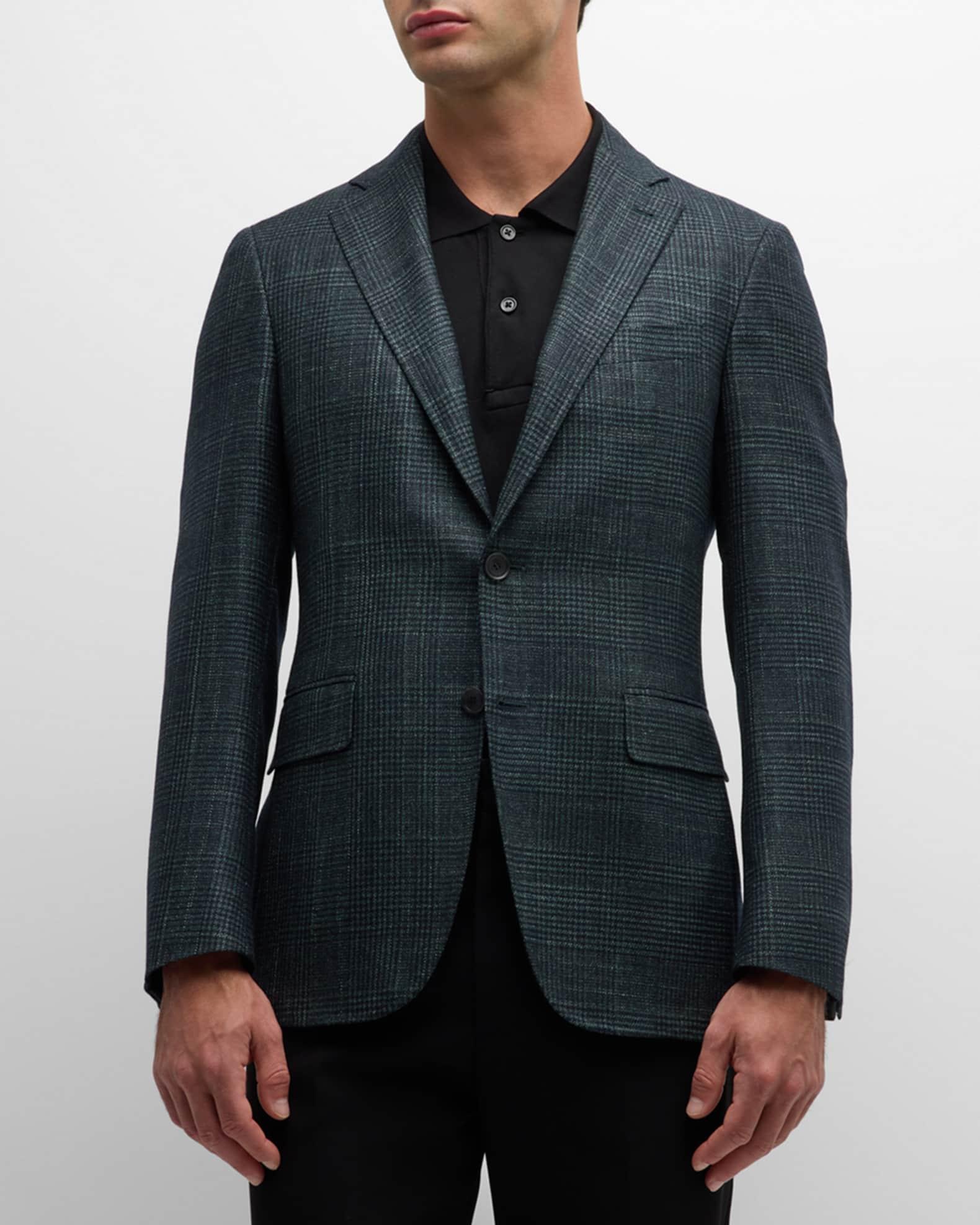 Men's Prince of Wales Sport Coat Product Image