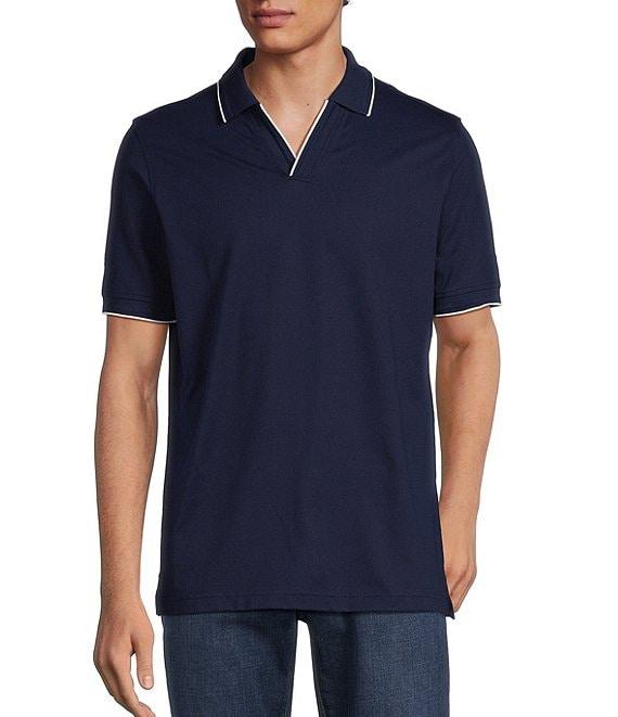 Hart Schaffner Marx The Mr. Classic Collection Short Sleeve Pique Shirt Product Image