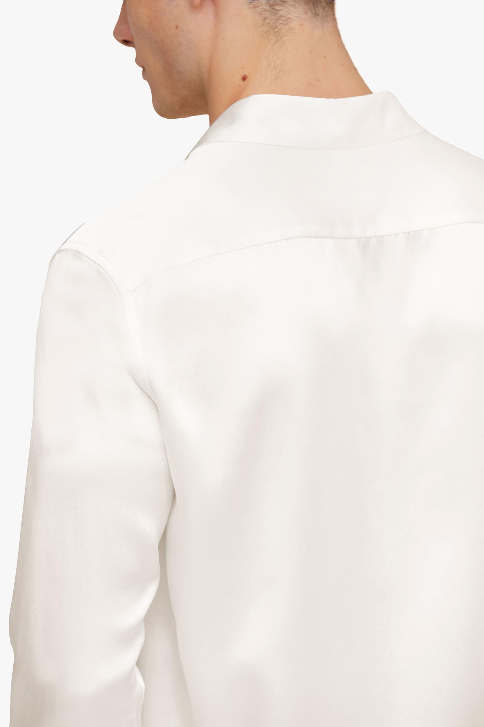 Mulberry Silk Basic Mens Shirt Product Image