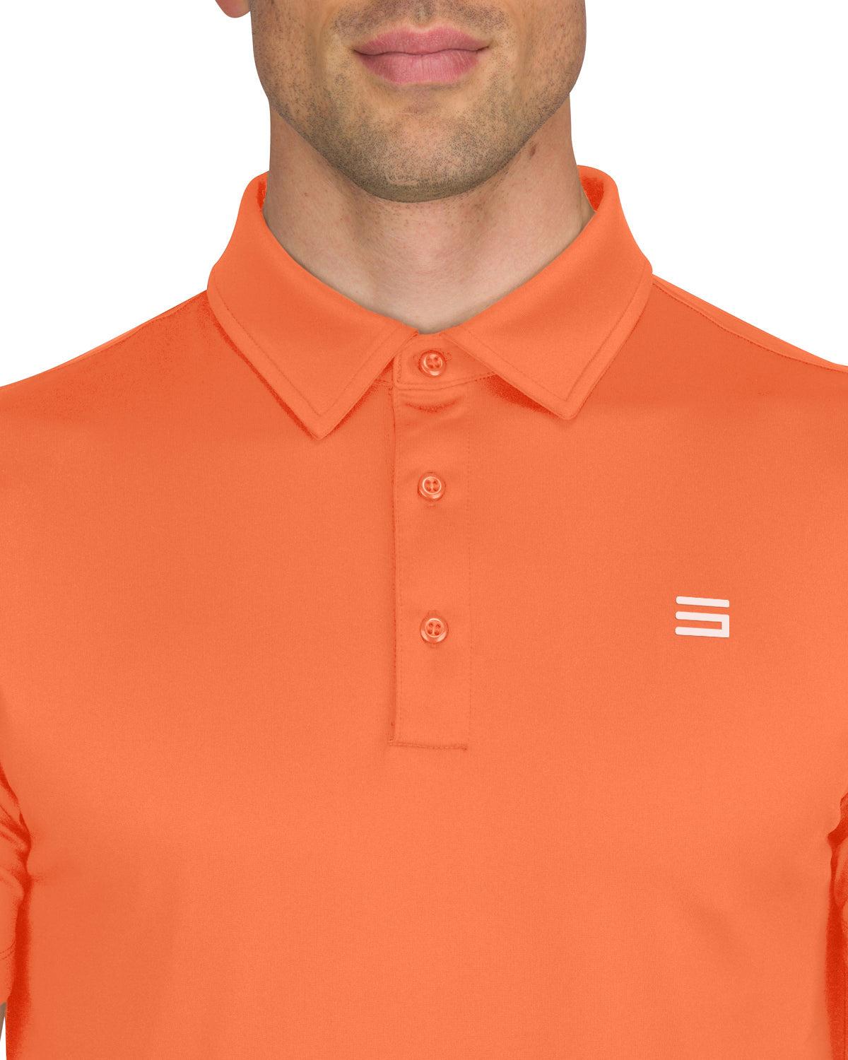 Three Sixty Six Men's Untucked Golf Polo - The Perfect Length Product Image