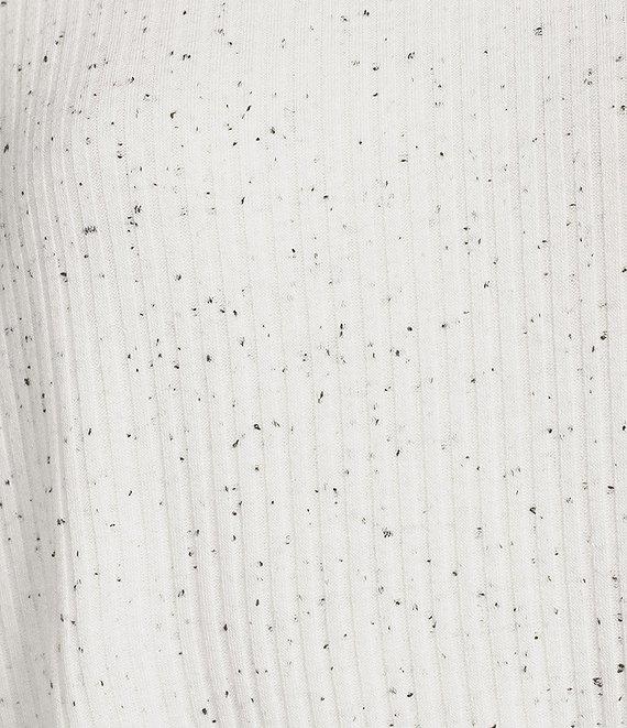 Westbound Knit Long Sleeve Crew Neck Bubble Top Product Image