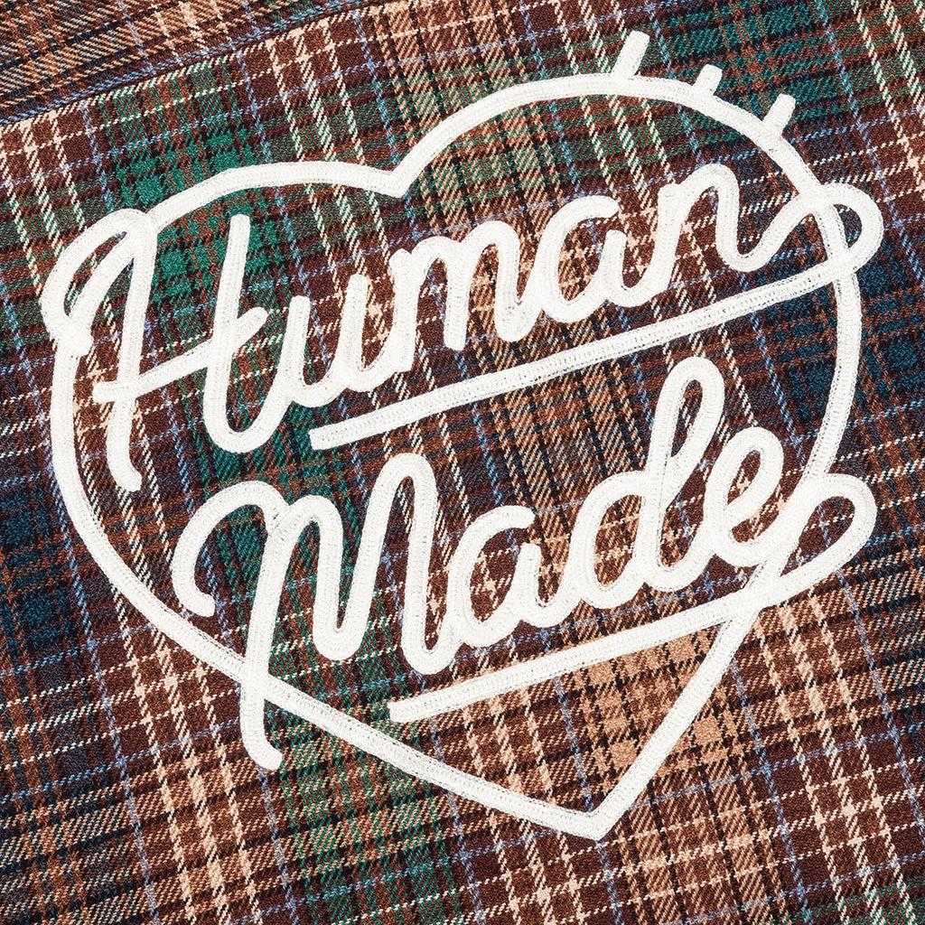 Check Shirt - Brown Male Product Image