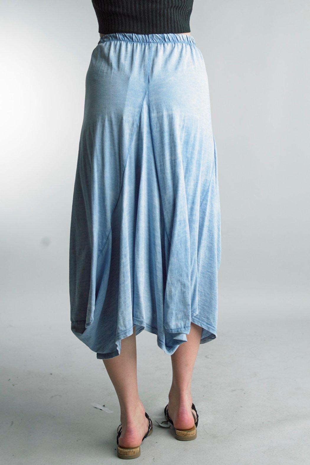 Denim Bubble Skirt Product Image