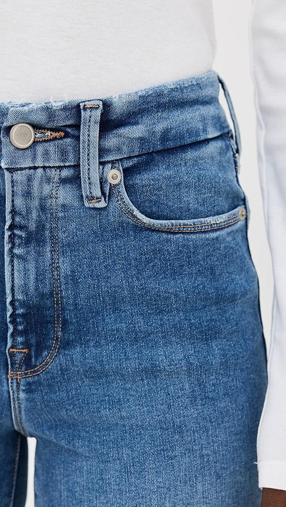 Good American Always Fits Good Legs Crop Mini Jeans | Shopbop Product Image