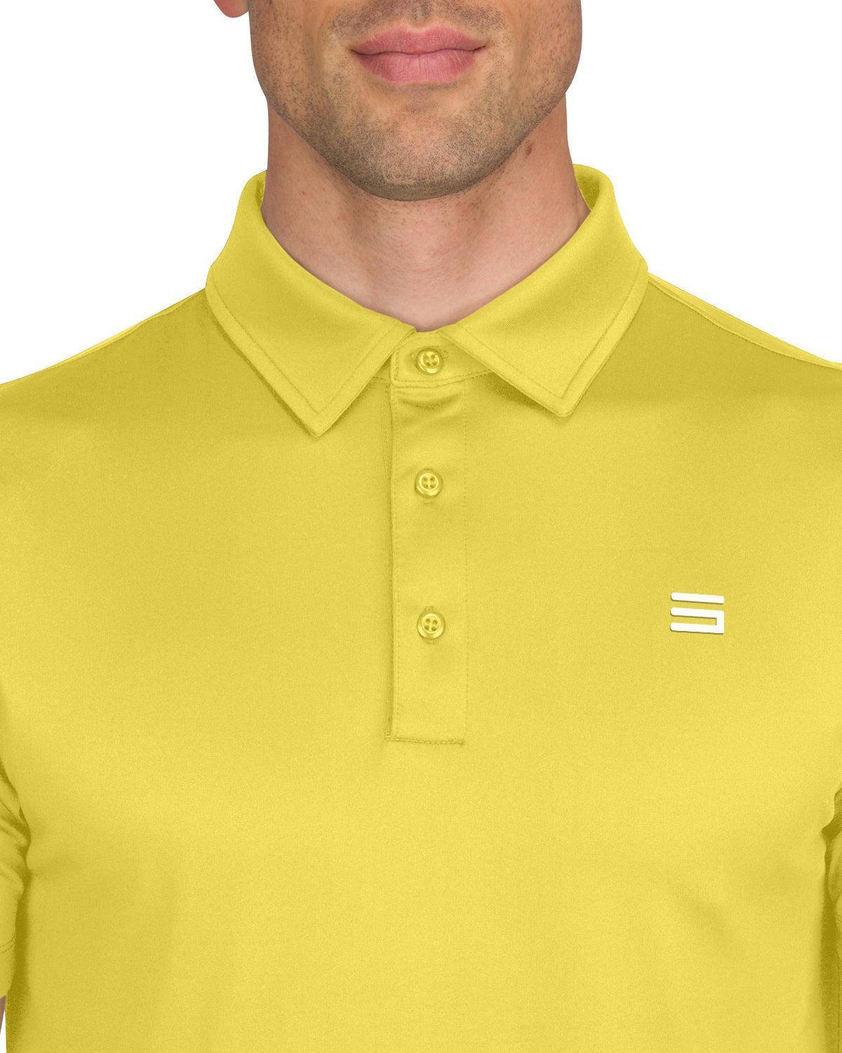 Three Sixty Six Men’s Untucked Golf Polo - The Perfect Length Male Product Image
