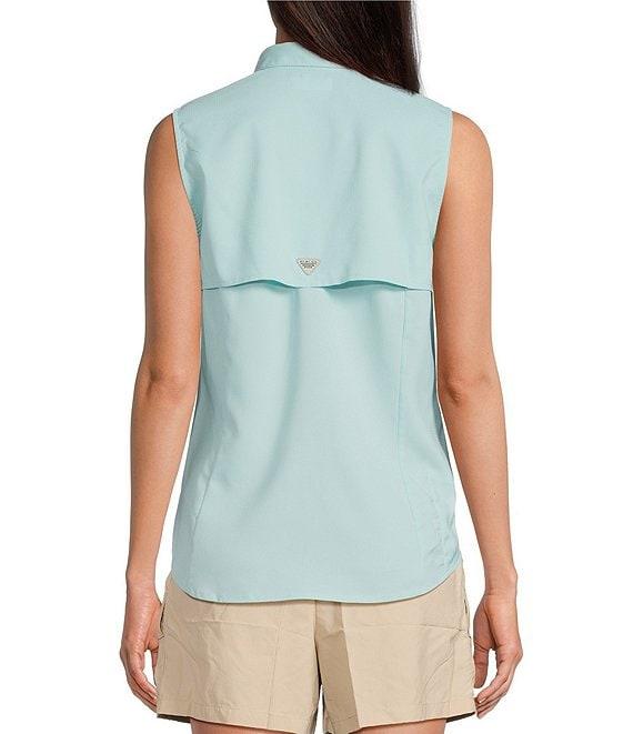 Columbia Women's Tamiami Collar Neck Sleeveless Button Front Shirt Product Image