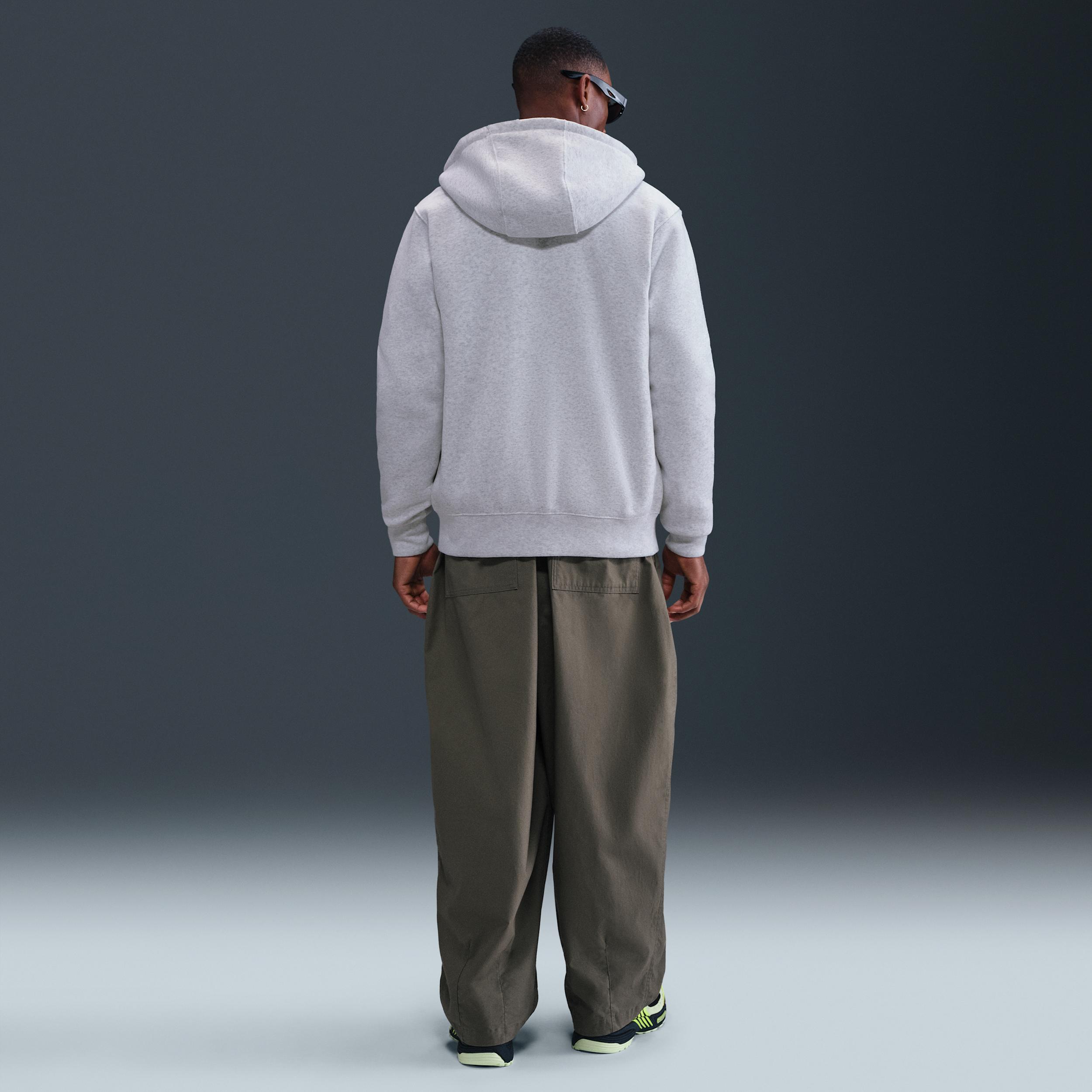 Nike Mens Club Full-Zip Fleece Hoodie | FN3861-051 Product Image