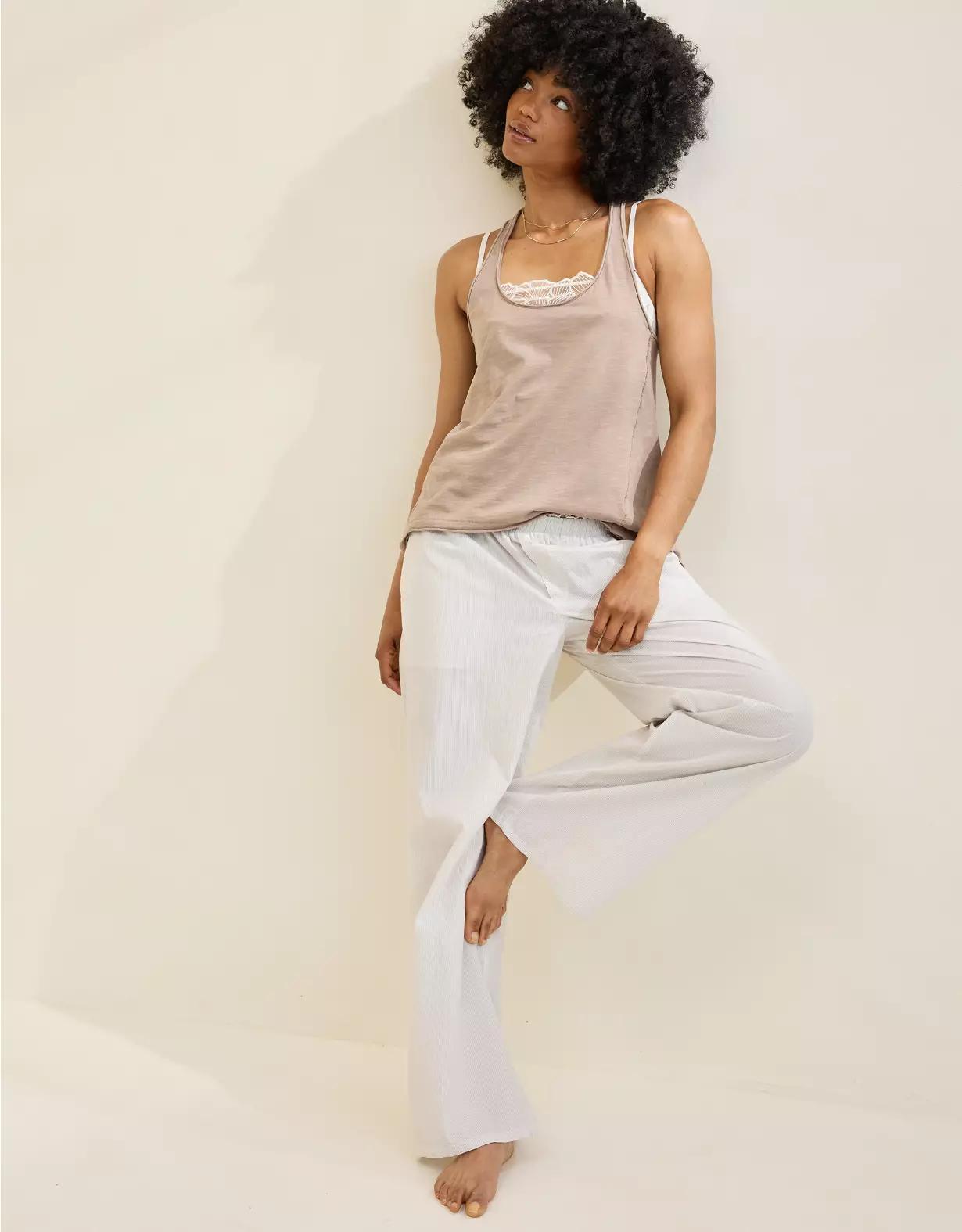 Aerie Flowy Boyfriend Tank Top Women's Product Image