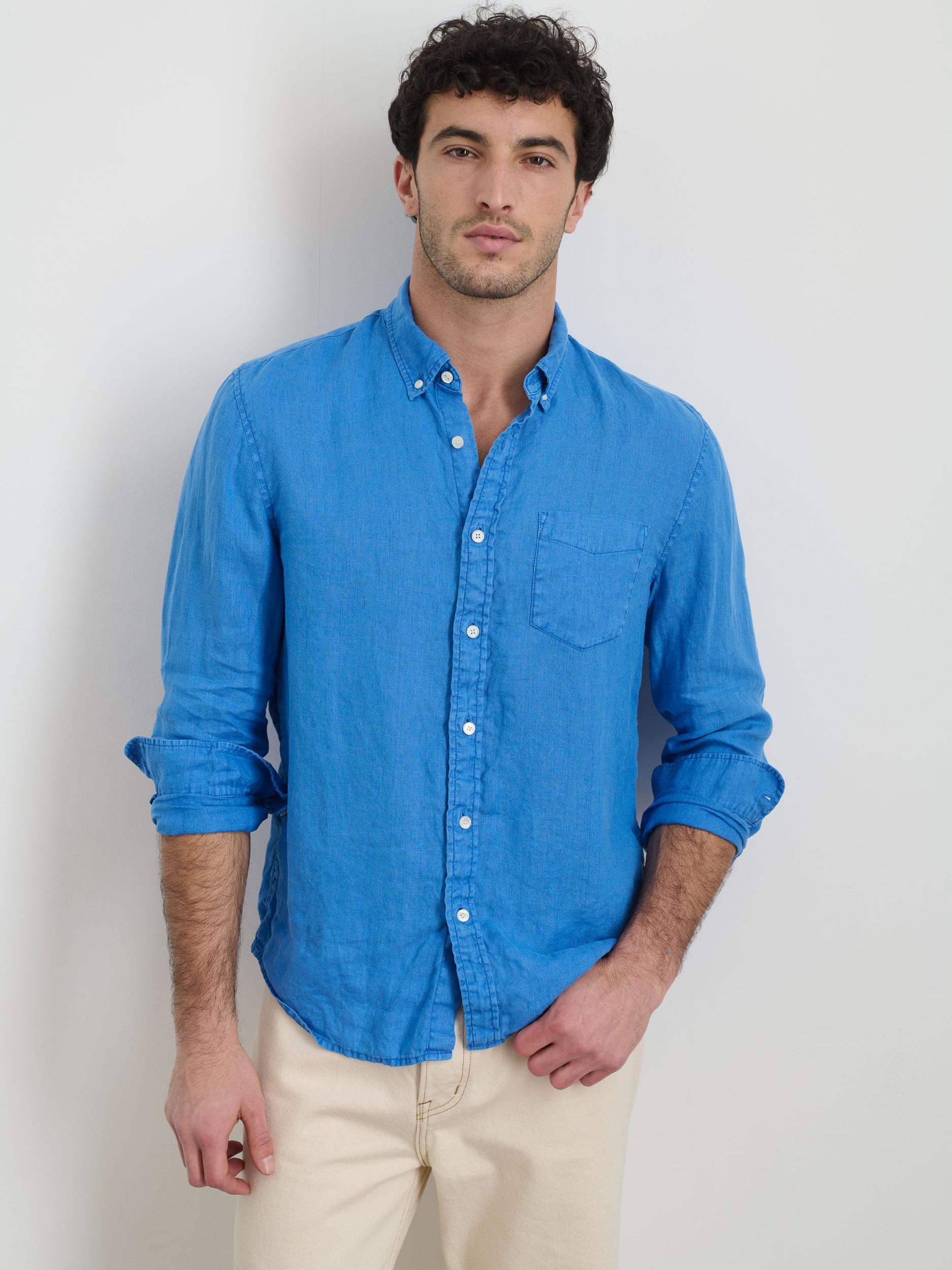 Mill Shirt in Linen Product Image