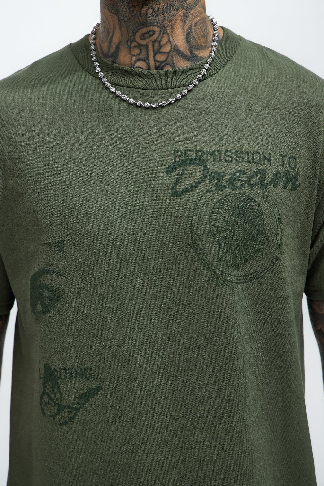 Permission To Dream Short Sleeve Tee - Sage Product Image