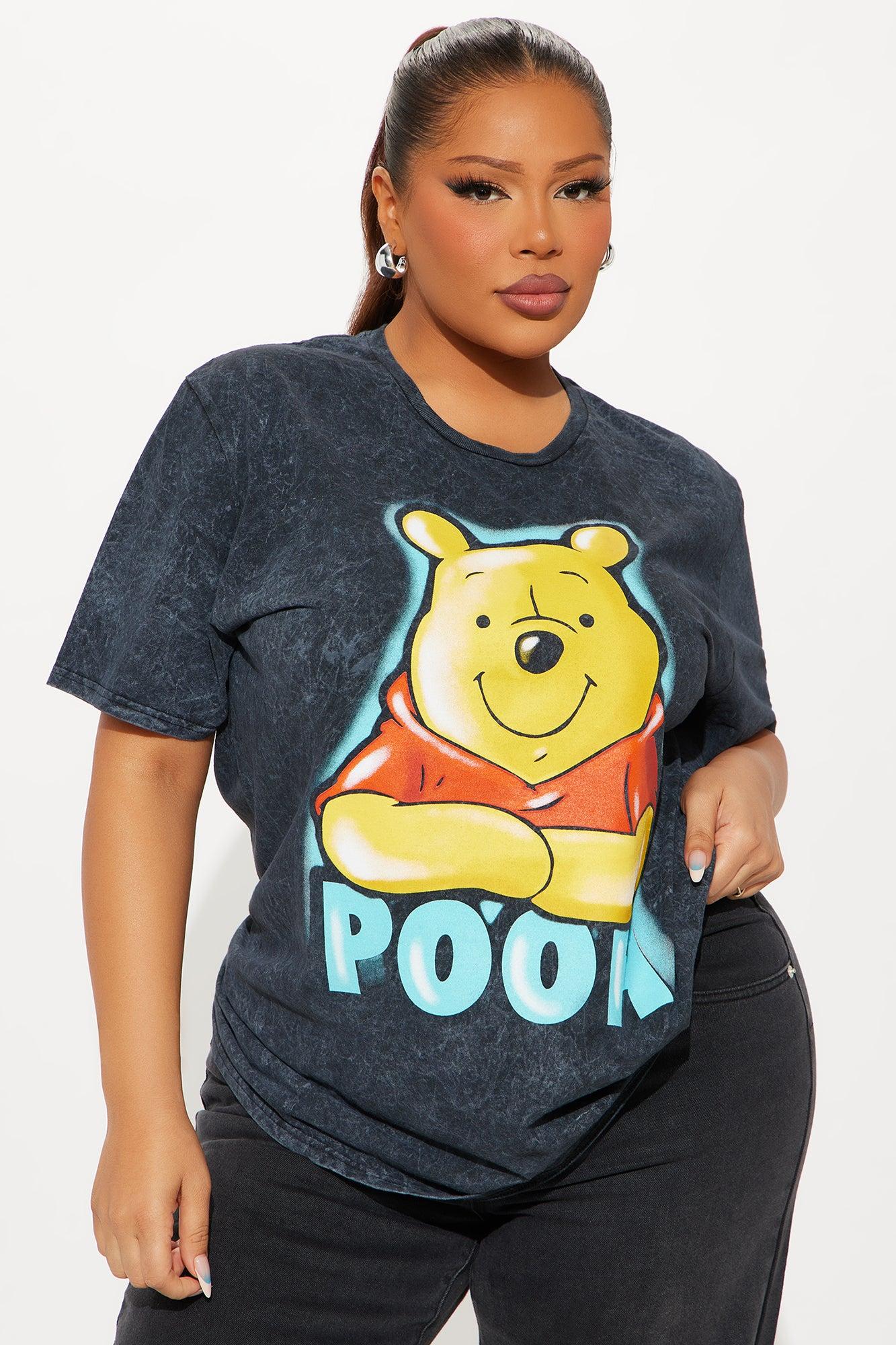 Winnie The Pooh Oversized Tee - Black Product Image