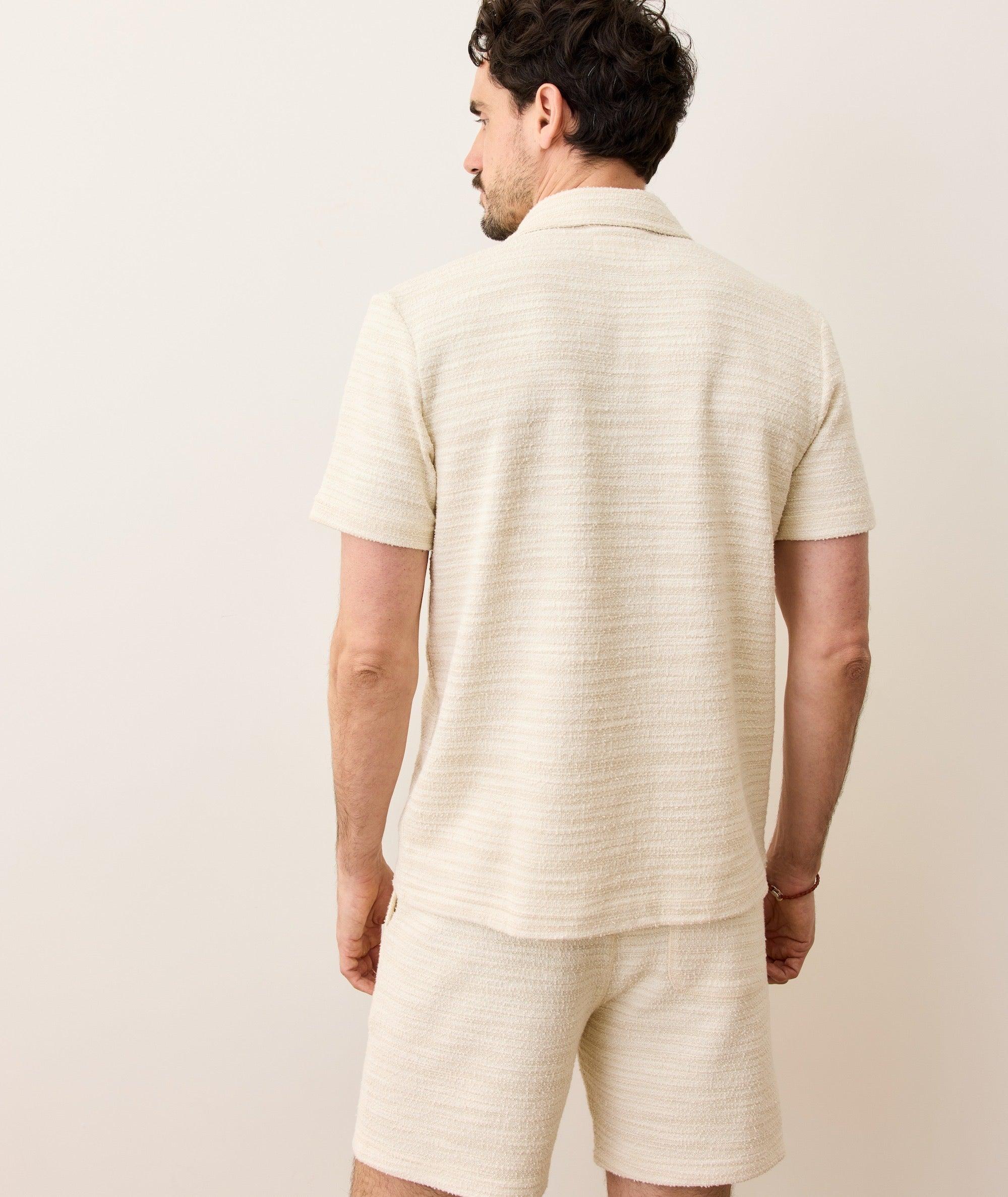 Cam Jacquard Resort Shirt Product Image